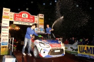 Rallye Český Krumlov: Vyhlášení výsledků